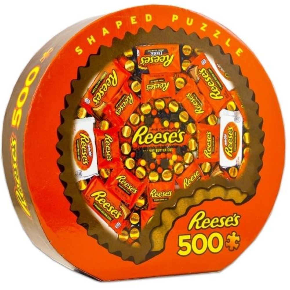 Masterpieces Reese's 500 Piece Shaped Jigsaw Puzzle